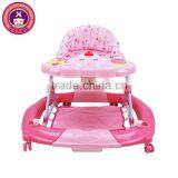 Modern Easy Steer Music & Lights Luxury 8 Wheels Jeep Baby Walker thumbnail-6