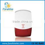 Fanshine Indoor Wireless Solar Electronic Siren for Home Security Alarm System