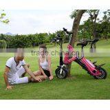New Products 2016 Mini Folding Electric City Pocket Bike Two Wheel Chainless Motachie Aluminum Alloy Mountain Bike thumbnail-6
