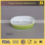 Oval Shape Stoneware Casserole Dish thumbnail-2