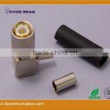 1.6/5.6 Male Right Angle Crimp Connector For BT3002 Cable thumbnail-3