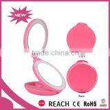 Double Side Traveling Makeup LED Lighted Folding Mirror thumbnail-4