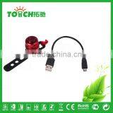 USB Rechargeable Bicycle Light LED Bicycle Light Aluminum LED Light thumbnail-1