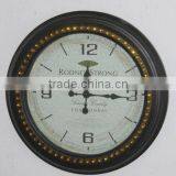 100730EA-Acrylic Diamond Metal Wall Clock