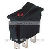 CNGAD 10A Thin Waterproof Boat Switch (electrical Rocker Switch,mini Boat Switch)(KCD3-102/C2)