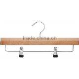 Professional Standard Wood Clothes Hanger With Locking Bar thumbnail-3