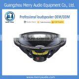 15 inch 8 ohm 450w powered sub woofer speaker driver with 3 inch VC