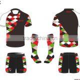Sublimation Polyester Rugby Shirt Rugby Suits / Rugby Shirt thumbnail-5