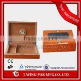 Handmade Mini Humidifier Wood Cabinet Cigar Humidor