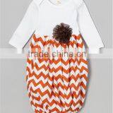 Factory Direct Sale Infant Girl Pumpkin Halloween Dress thumbnail-6