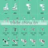 M752-16S1 Gauge Set for PEGASUS/sewing Machine Spare Parts