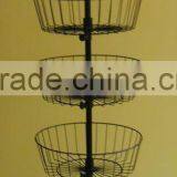 Practical Metal Wire Counter Rotating Basket Rack With Good Quality thumbnail-6