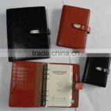 A4/A5/A6 pu leather portfolio,custom leather embossed portfolio,manufacturer in China