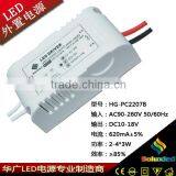 Soluxled PC Box Led Driver 2-4*3W Constant Current Power Supply