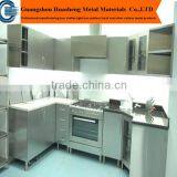 stainless steel kitchen furniture/stainless steel kitchen furniture guangzhou