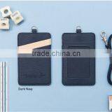 Men Women Genuine Leather ID Credit Card Small Wallet Purse Card Holder thumbnail-4