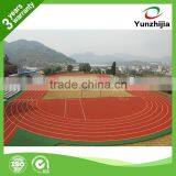 Professional synthetic rubber running track with high quality