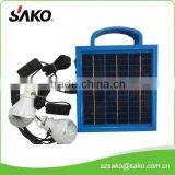 2015 Newest DC Solar System With USB Chagrer and 12V DC Light and Battery Inside