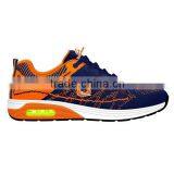Hot Selling Air Cushion Led Light Running Shoes Flyknit Upper Wholesale thumbnail-4