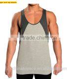 100% Cotton Wholesale Sexy Mens Sports Wear Bulk Custom Wrestling Stringer Singlet Gym Bodybuilding Tank Top thumbnail-1