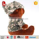 Realistic Bear Costume Plush Toy Soft Amry Teddy Bear thumbnail-3