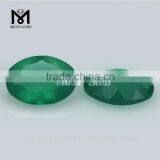 2015 Top Quality Gemstone Green Oval Cut 5 x 7 Synthetic Glass thumbnail-1