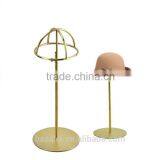 Polishing stainless steel hat display racks hat display stand