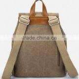 Casual Lady Canvas Backpack Bag Women thumbnail-2