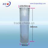 Vertical-stripped Candle Glass Holder With Waves