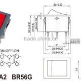 Double Pole Small Pin Mini Rocker Switch T120,rocker Switch Used in Desk USB Mini Fan thumbnail-5