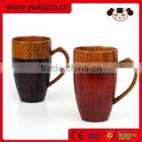 Red and Balck Design High Quality Wooden Chinese Tea Cup