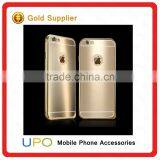 [UPO] New Arrival Luxury Electroplating Mirror Bright Aluminum Metal Cell Phone Case for IPhone 6 Plus thumbnail-5