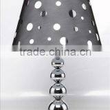 Ball Palace Cloth Shade Table Lamp,gray Table Light