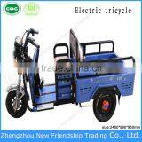 China Manufacturer Adult Electric Tricycle Bicycle With Cargo Box thumbnail-6