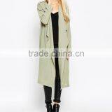 Wholesale Elegant Fashion Autumn Trench Long Coat thumbnail-5