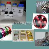 Supplier of Chrome Powder Shinning nickel liquid chrome paint for cars rims