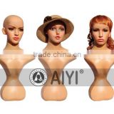 New Design Sexy Woman Head Mannequins Display