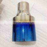 High Quality Stainless Steel Blue Exhaust Tail Tip thumbnail-6