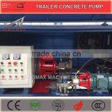 20m3, 25m3, 30m3 40m3 Small Portable Concrete Pump, Mini Mobile Concrete Pump, Trailer Mounted Concrete Pump for Sale thumbnail-2