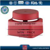 Square Plastic Cream Bottle Wth Round Cap and Shiny Rim thumbnail-2