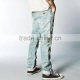 Cheaper Price Wholesales Vintage Man Denim Jeans Branded Jeans Pants for Men(LOTN068) thumbnail-3