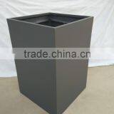Big Flower Pot Tall Square Pots Grey Color Pots Lgarden Large Planters thumbnail-1