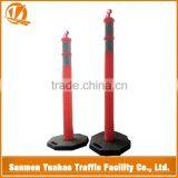 Factory customized cheap pu flexible warning post from alibaba china