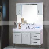 Antique White Gloss Vanity Unit Bathroom Cabinet thumbnail-3