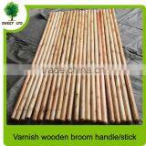 Varnished Wood Shovel and Rake Handle Wooden Mop Sticks With High Quality thumbnail-2