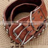 Western Pet Cat Puppy Bling Steel Dog Collars Factory Large Size thumbnail-4