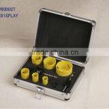 9pc High Speed Bi-metal Hole Saw Cutter Set Kit Metal Box Package