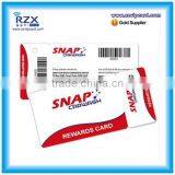 Custom Offset Printing Shaped Plastic Die Cut PVC Card With Small Key Tag thumbnail-2