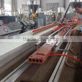 WPC Wood Plastic Extrusion Machine--floor,decoration,decking,railing,columns,chair,fence,handrail,wall Skirt,panel Etc. thumbnail-5