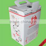 Medical Sharp Box White Garbage Bin/waterproof Carton Box for Hospital thumbnail-2